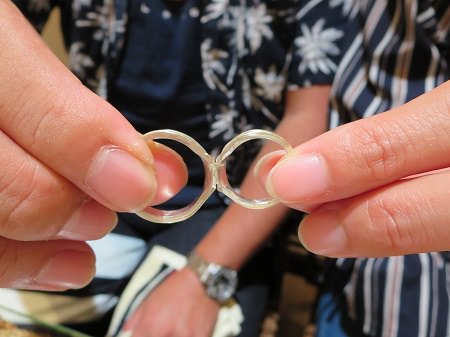 17110401木目金の婚約指輪と結婚指輪R_00１.JPG