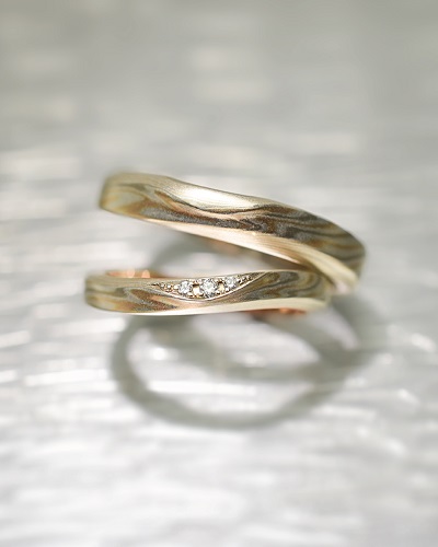 260206木目金のご婚約・ご結婚指輪K002.jpg