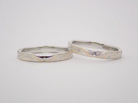 401木目金ご結婚指輪.JPG