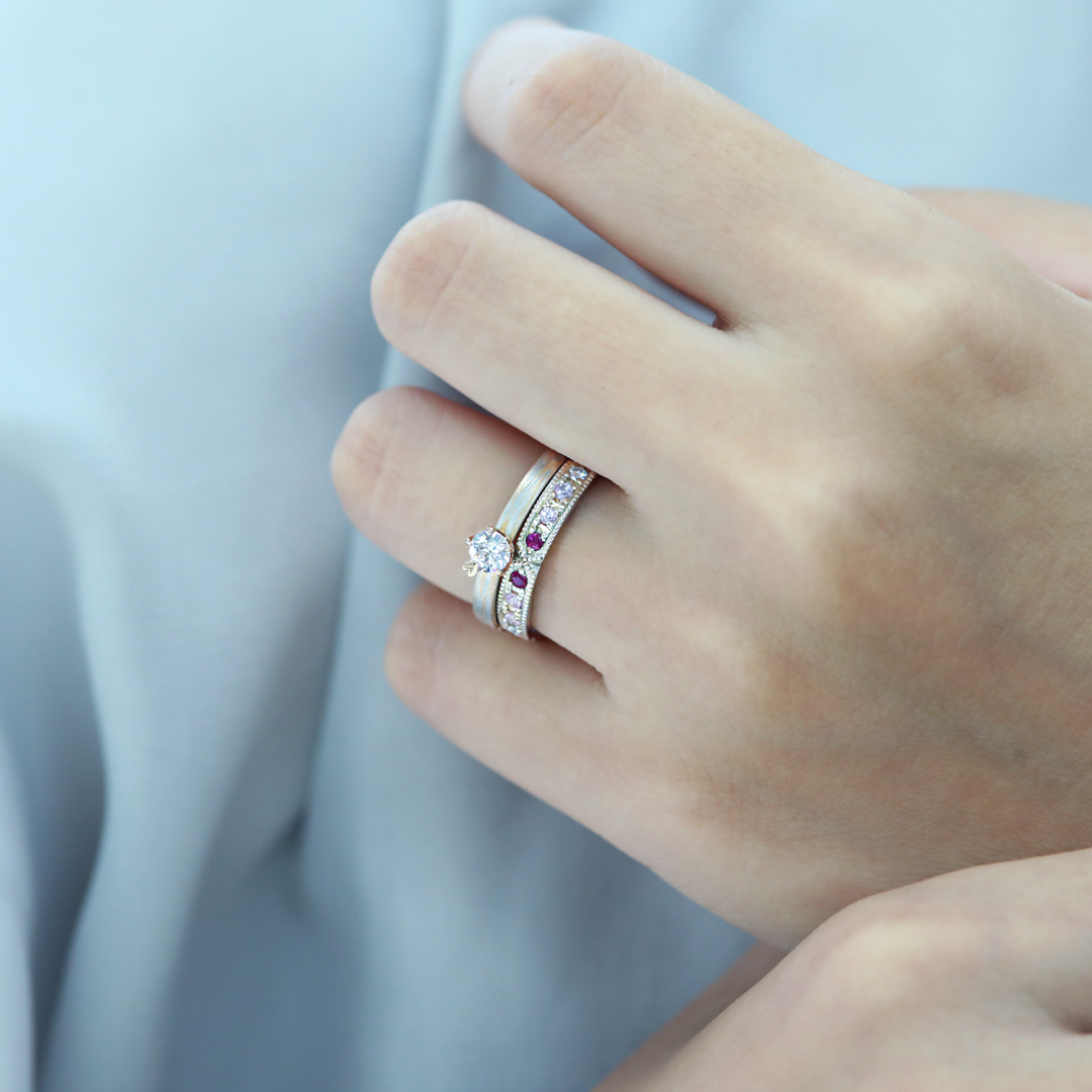 総額18万程 結婚指輪 プラチナ ダイヤモンド 9号【刻印あり】 総額18万程 結婚指輪 プラチナ ダイヤモンド 9号【刻印あり