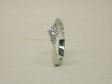 14102306プラチナの婚約指輪と木目金の結婚指輪N＿001.JPG