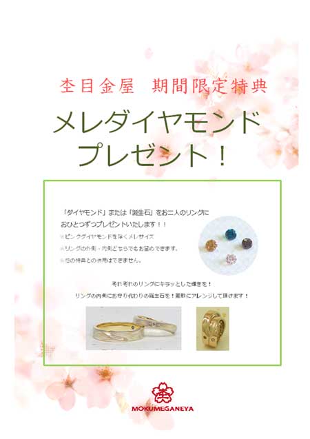20131025木目金の結婚指輪（宝石プレゼント）.jpg