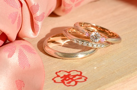 ご結婚指輪のご紹介❀°˖ | 結婚指輪・オーダーメイド専門店 杢目金屋 あべのハルカス店