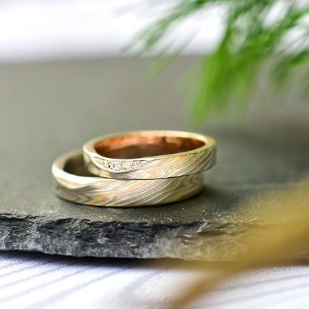 運命の赤い糸「紅ひとすじ」｜和のオーダーメイド結婚指輪・婚約指輪の