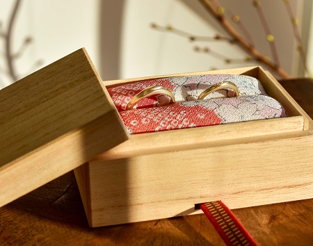 杢目金屋木目かさねアクセサリー木箱入り