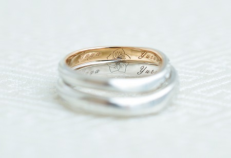 リングのお内側刻印のご紹介です！！ | 結婚指輪・オーダー