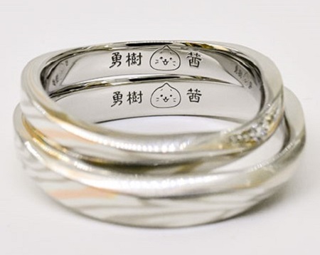 リングのお内側刻印のご紹介です！！ | 結婚指輪・オーダー