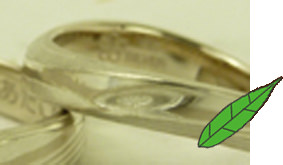 木目金の結婚指輪　グリ彫りアップのコピー.jpg