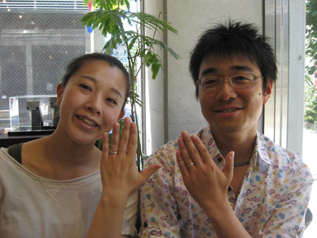木目金の結婚指輪110710.jpg