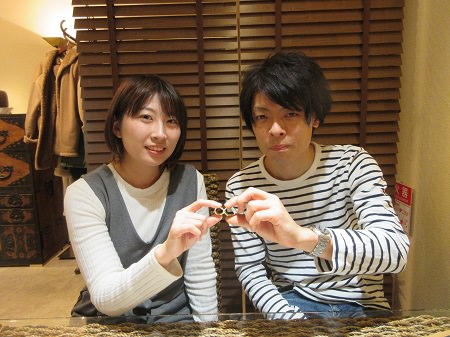 190125木目金の結婚指輪Y_001.JPG