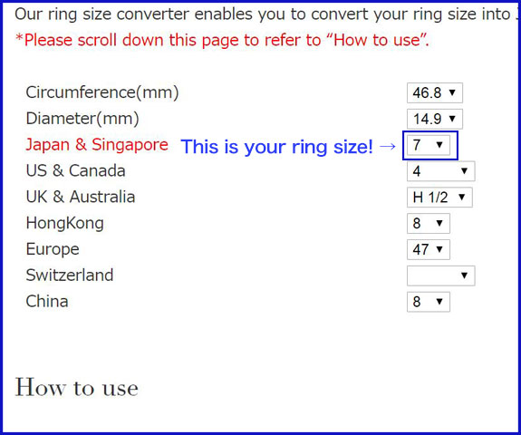 ring size converter