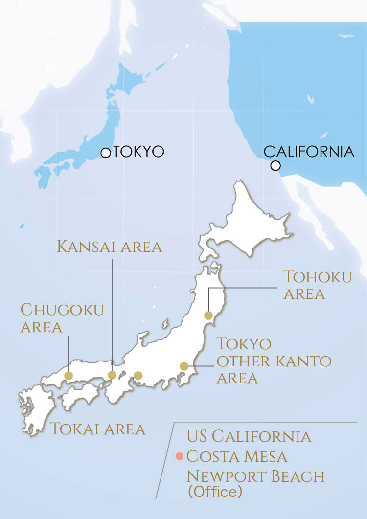 MOKUMEGANEYA STORES LOCATION