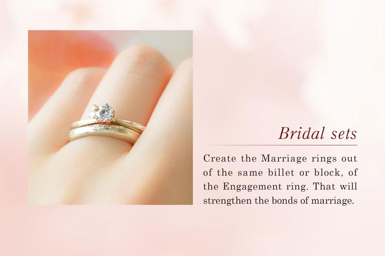 Koi-Kaze Japanese Engagement Ring | Mokume Gane Unique Japanese