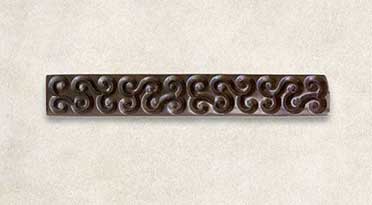 Kozuka with design of guri scrolls.Unsigned