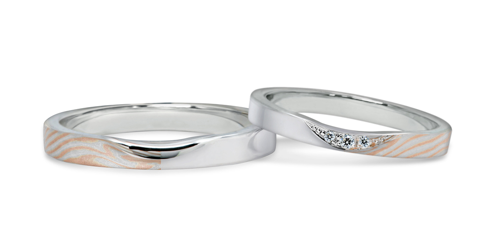 プラチナで作る結婚指輪（マリッジリング） | 和のオーダーメイド結婚 