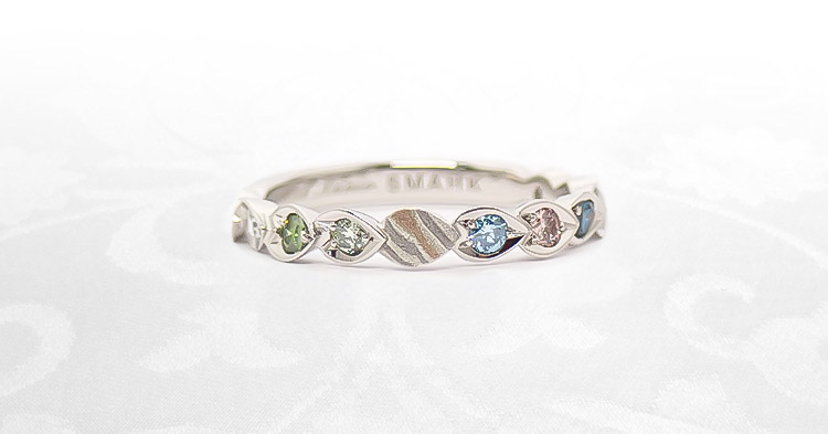 結婚10・20・30周年指輪　さくらスイートテンリング　お客様事例