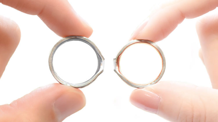 グッドデザイン賞受賞の結婚指輪 「つながるカタチ」 | 結婚指輪