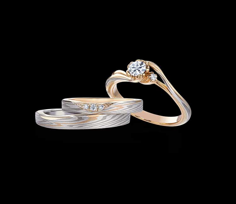 杢目金とは｜和のオーダーメイド結婚指輪・婚約指輪の杢目金屋