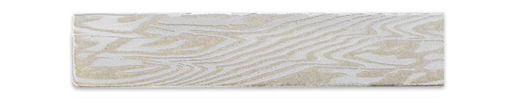 プラチナで作る婚約指輪(エンゲージリング)　プラチナ（Pt）×ホワイトゴールド（WG）木目金の板