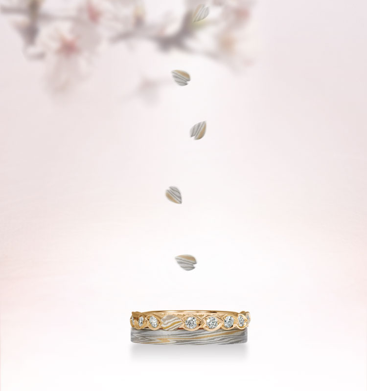 杢目金屋のスイートテンリング | 結婚指輪・婚約指輪の杢目金屋