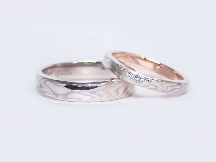 結婚指輪 婚約指輪のオーダーメイド 結婚指輪 婚約指輪の杢目金屋