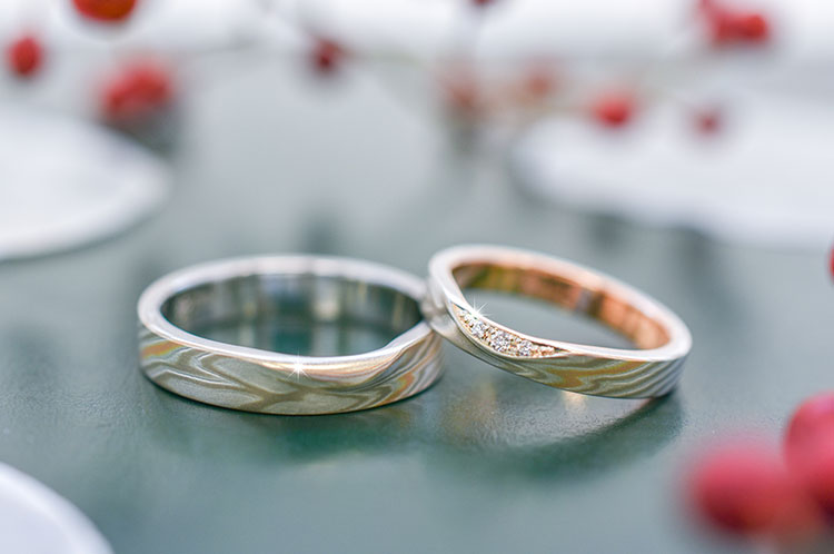 オーダーメイドでかなえるふたりだけの結婚指輪・婚約指輪 | 結婚指輪・婚約指輪の杢目金屋