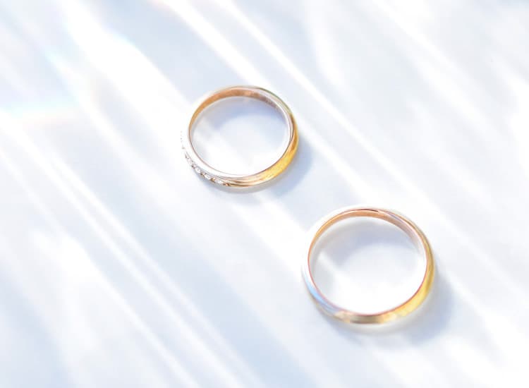 結婚指輪「恋桜」 結婚指輪・婚約指輪の杢目金屋