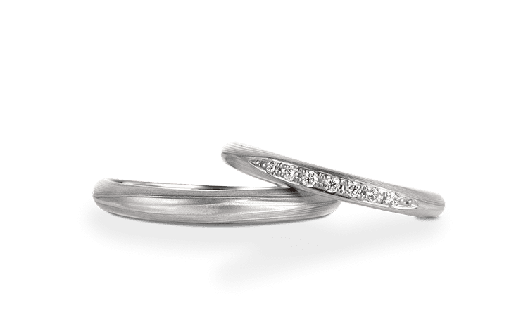 結婚指輪 恋桜 結婚指輪 婚約指輪の杢目金屋