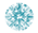 Ice-blue diamond