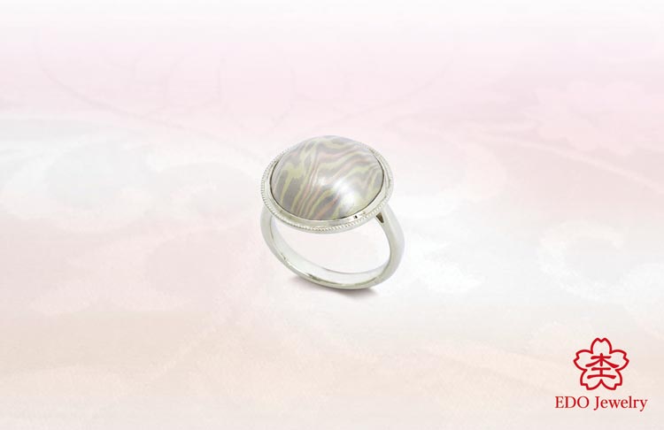 EDO jewelry collection Milgrain Ring