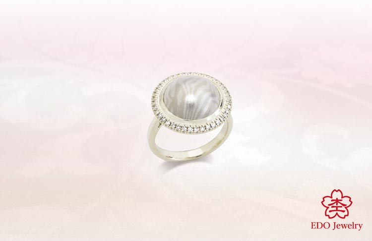 EDO jewelry collection melee diamonds Ring