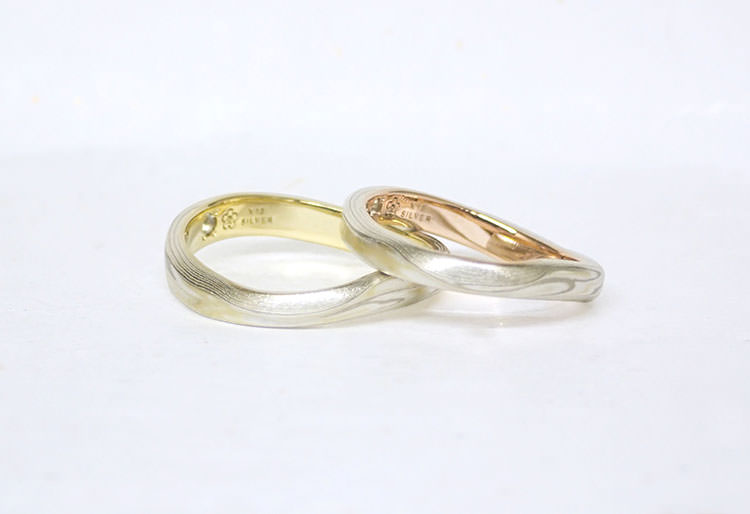 お客さまの結婚指輪の画像
