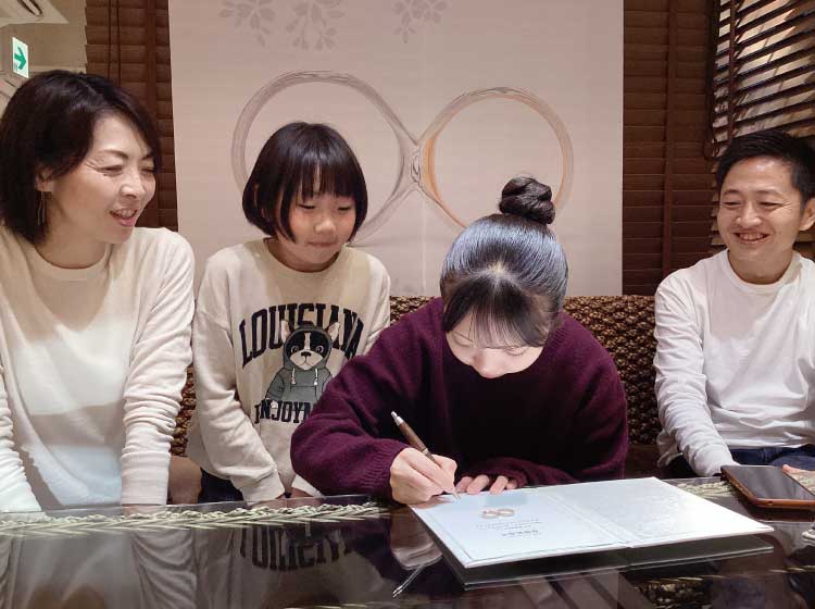 セレモニーお写真